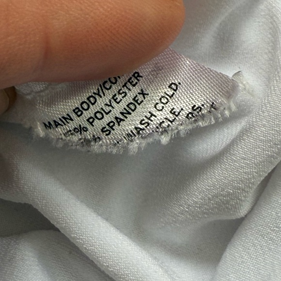 Leith (Nordstrom) Flutter Sleeve Bodysuit Sz S - Picture 6 of 8